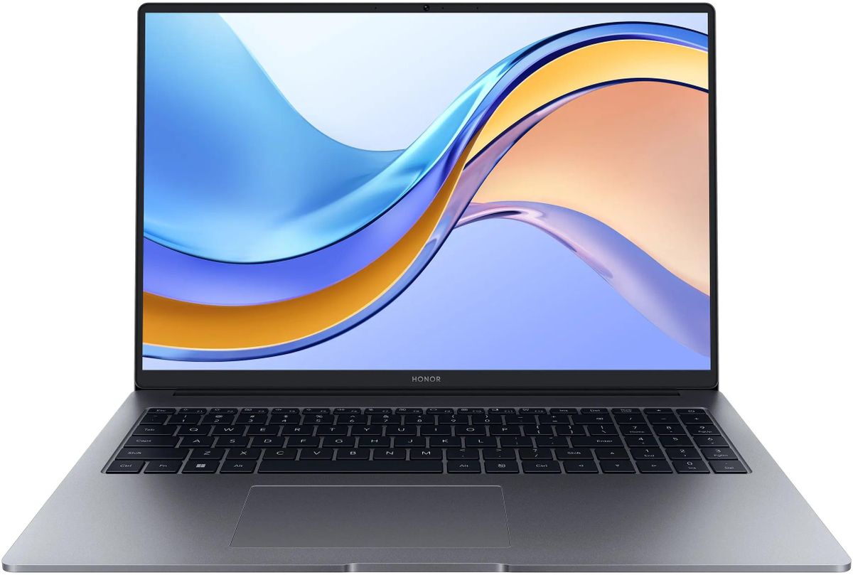 Ноутбук Honor MagicBook X16 2024  BRN-F56 16", 2024, IPS, Intel Core i5 12450H 2ГГц, 8-ядерный, 16ГБ LPDDR4x, 512ГБ SSD,  Intel UHD Graphics, без операционной системы, серый [5301ahhm]